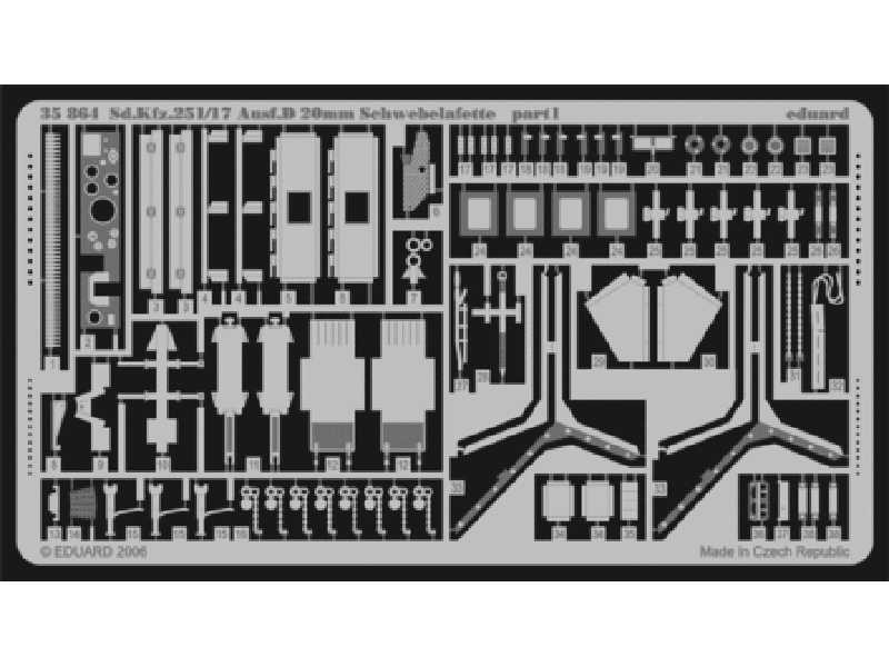 Sd. Kfz.251/17 Ausf. D w/20mm Schwebelafette 1/35 - Dragon - bl - zdjęcie 1 Sd. Kfz.251/17 Ausf. D w/20mm Schwebelafette 1/35 - Dragon - bl - zdjęcie 1