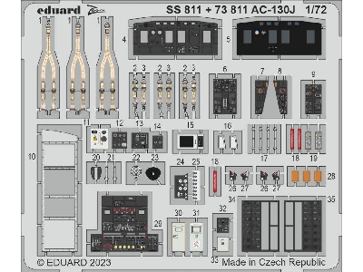 AC-130J interior 1/72 - ZVEZDA - zdjęcie 1