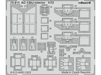 AC-130J interior 1/72 - ZVEZDA - zdjęcie 2