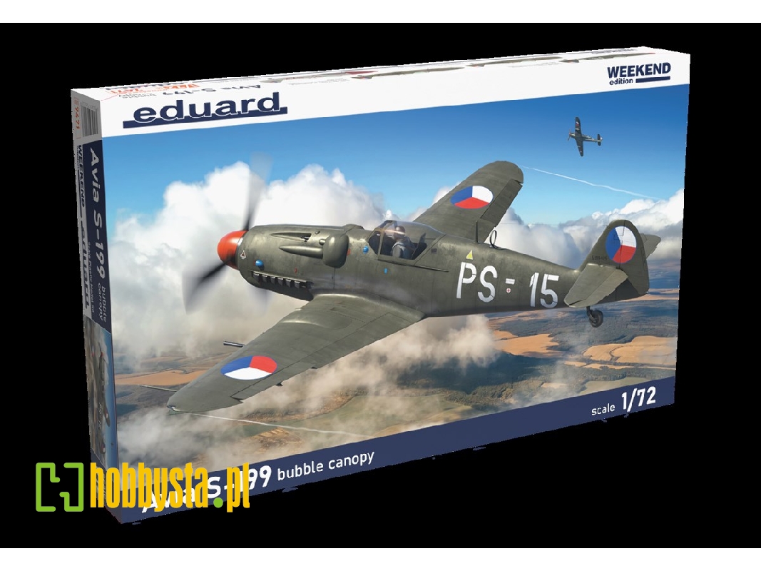 S-199 bubble canopy 1/72 - zdjęcie 1 S-199 bubble canopy 1/72 - zdjęcie 1