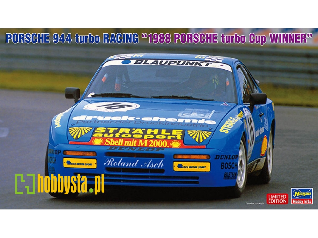 Porsche 944 Turbo Racing '1988 Porsche Turbo Cup Winner' - zdjęcie 1 Porsche 944 Turbo Racing '1988 Porsche Turbo Cup Winner' - zdjęcie 1