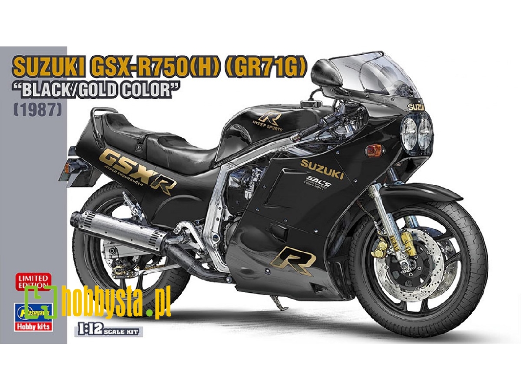 Suzuki Gsx-r750(H) (Gr71g) Black/Gold Color (1987) - zdjęcie 1 Suzuki Gsx-r750(H) (Gr71g) Black/Gold Color (1987) - zdjęcie 1