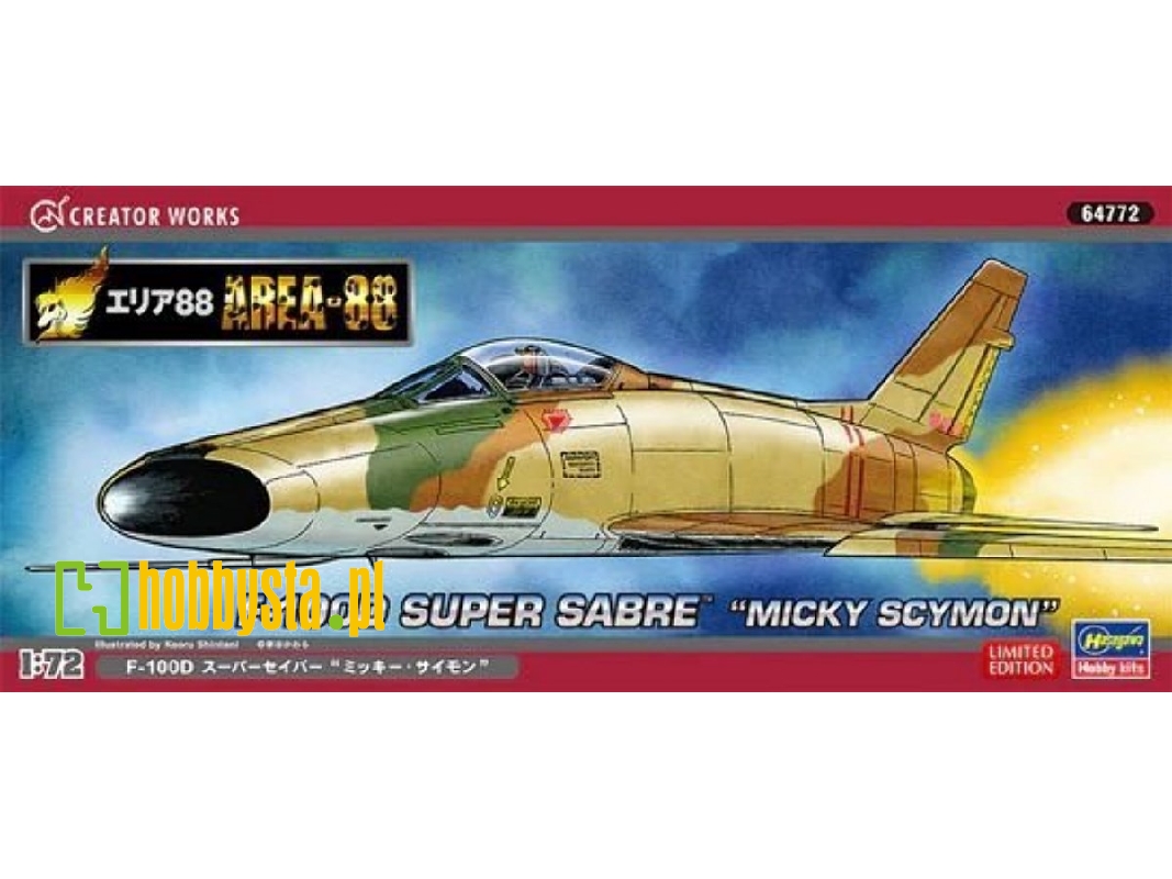 Area 88 F-100D Super Sabre - Mickey Simon - zdjęcie 1 Area 88 F-100D Super Sabre - Mickey Simon - zdjęcie 1
