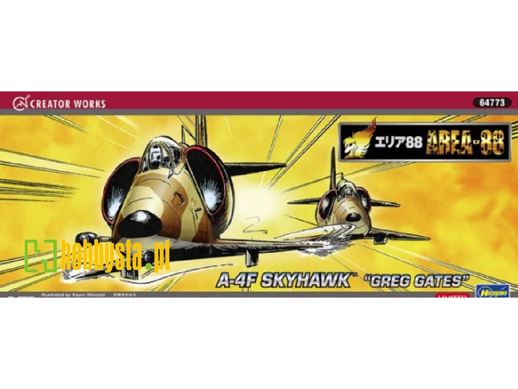Area 88 A-4F Skyhawk - Greg Gates - zdjęcie 1 Area 88 A-4F Skyhawk - Greg Gates - zdjęcie 1