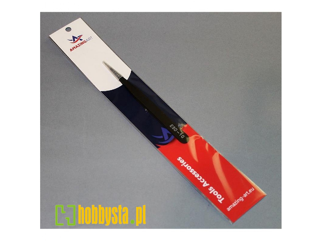 Esd-10 Precyzyjna pęseta 11,5cm - zdjęcie 1 Esd-10 Precyzyjna pęseta 11,5cm - zdjęcie 1