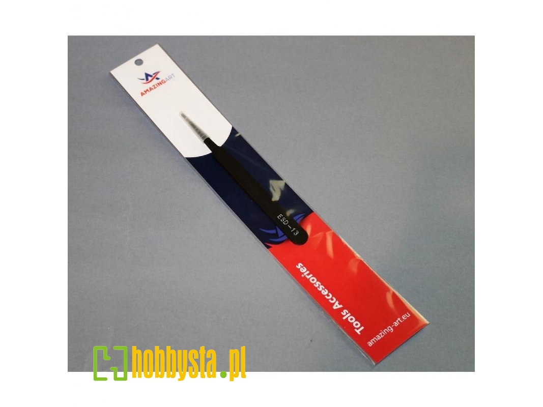 Esd-13 Precyzyjna pęseta 12cm - zdjęcie 1 Esd-13 Precyzyjna pęseta 12cm - zdjęcie 1