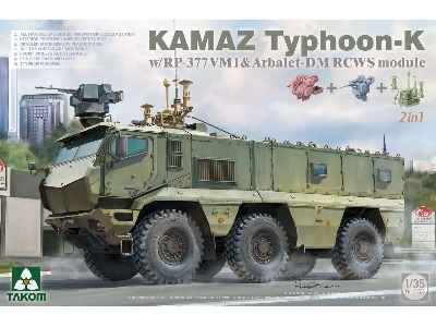 KAMAZ Typhoon-K w/ RP-377VM1 And Arbalet-DM RCWS Module 2 In 1 - zdjęcie 1