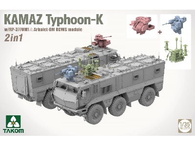 KAMAZ Typhoon-K w/ RP-377VM1 And Arbalet-DM RCWS Module 2 In 1 - zdjęcie 2