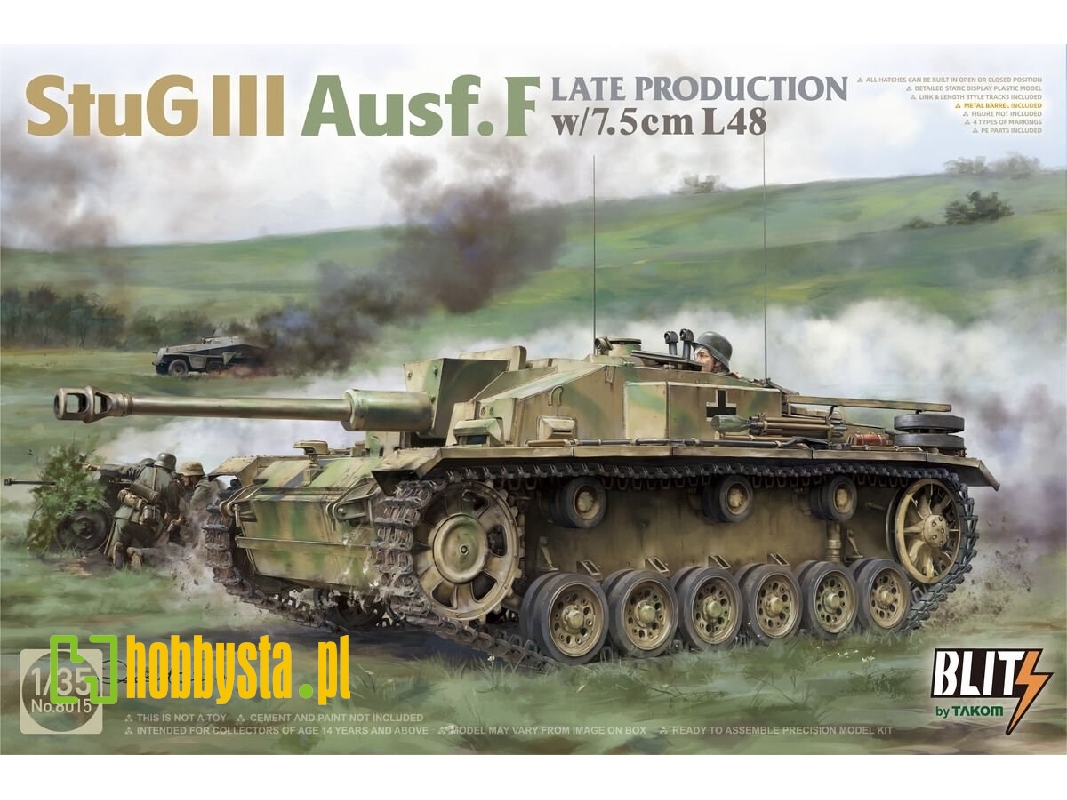 StuG III Ausf. F w/7.5cm L/48 - późna produkcja - zdjęcie 1