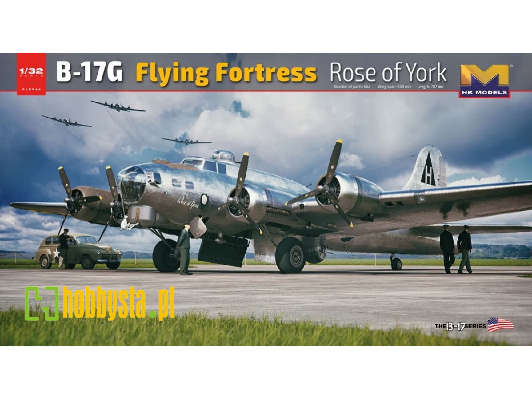 B-17G Flying Fortress Rose of York ( Limited Edition) - zdjęcie 1 B-17G Flying Fortress Rose of York ( Limited Edition) - zdjęcie 1