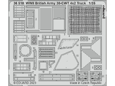 WWII British Army 30-CWT 4x2 Truck 1/35 - AIRFIX - zdjęcie 1