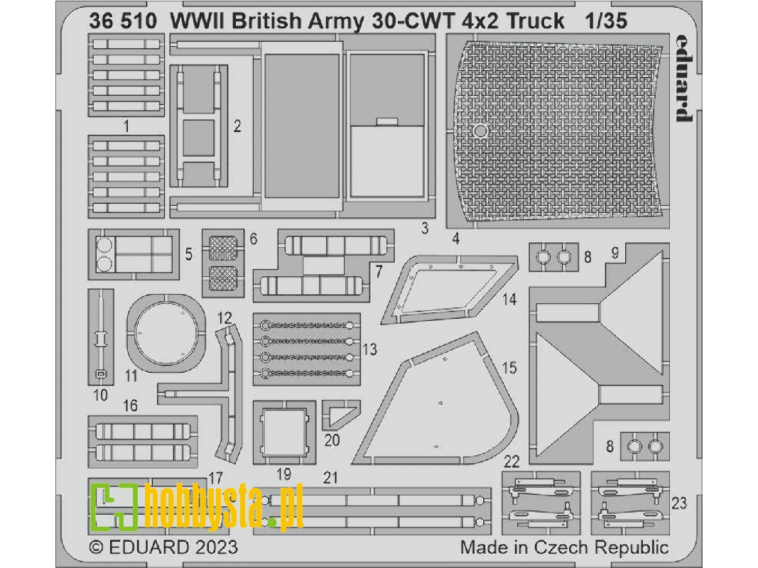 WWII British Army 30-CWT 4x2 Truck 1/35 - AIRFIX - zdjęcie 1 WWII British Army 30-CWT 4x2 Truck 1/35 - AIRFIX - zdjęcie 1