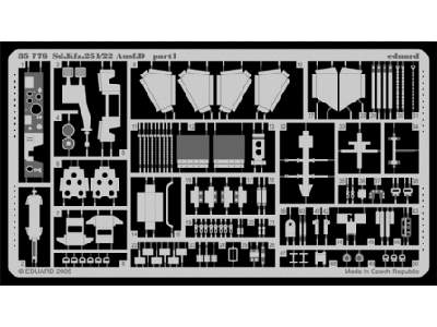  Sd. Kfz.251/22 Ausf. D 1/35 - Dragon - blaszki - zdjęcie 1