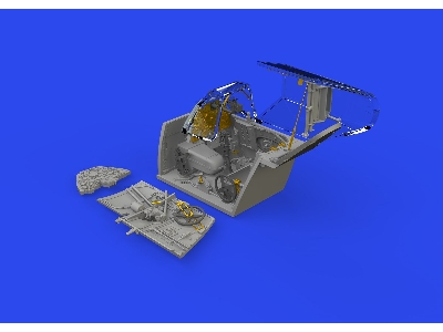 Bf 109K-4 cockpit PRINT 1/48 - EDUARD - zdjęcie 5