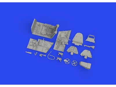 Bf 109K-4 cockpit PRINT 1/48 - EDUARD - zdjęcie 8