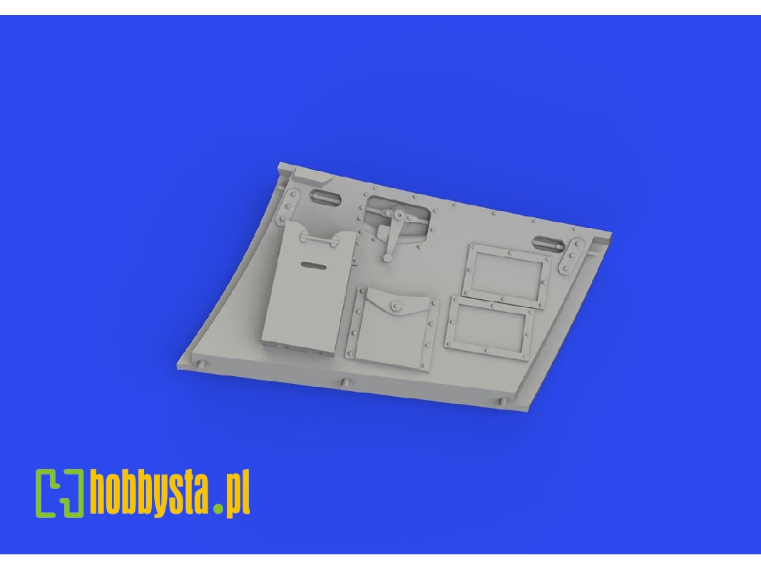 Hurricane Mk. II cockpit door PRINT 1/48 - ARMA HOBBY - zdjęcie 1 Hurricane Mk. II cockpit door PRINT 1/48 - ARMA HOBBY - zdjęcie 1