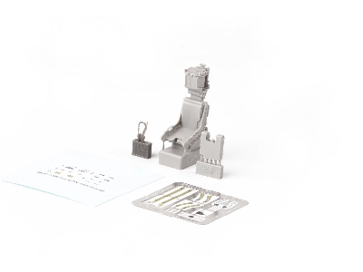 F/ A-18E ejection seat 1/48 - HASEGAWA - zdjęcie 9