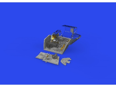 Bf 109G-4 cockpit PRINT 1/48 - EDUARD - zdjęcie 1