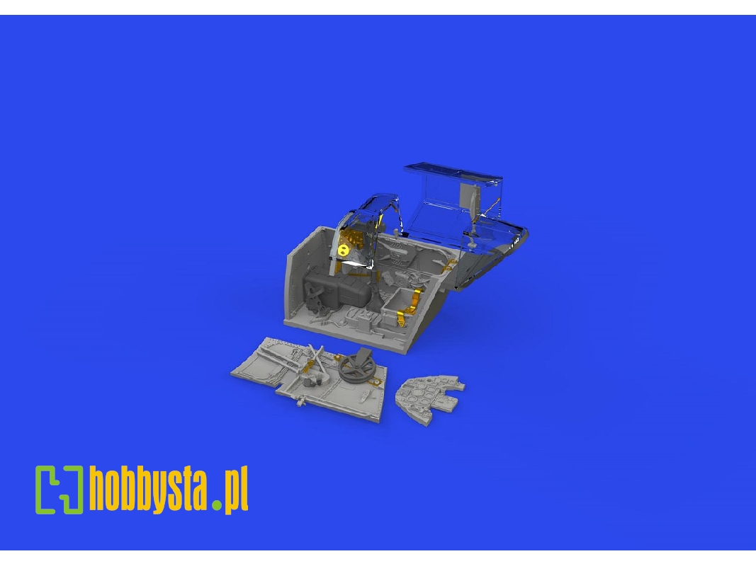 Bf 109G-4 cockpit PRINT 1/48 - EDUARD - zdjęcie 1