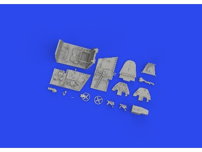 Bf 109G-4 cockpit PRINT 1/48 - EDUARD - zdjęcie 8