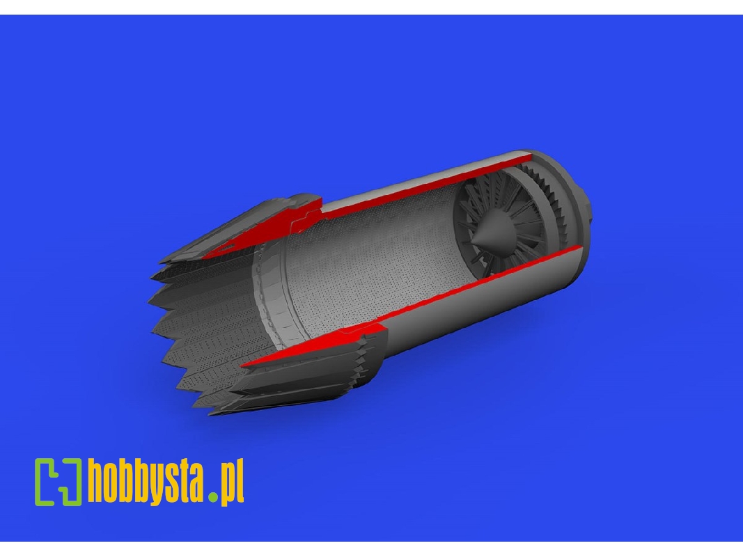 F-35A exhaust nozzle PRINT 1/72 - TAMIYA - zdjęcie 1