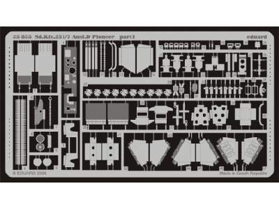  Sd. Kfz.251/7 Ausf. D Pioneer 1/35 - Dragon - blaszki - zdjęcie 1