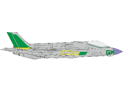 F-35A RAM panels early 1/72 - TAMIYA - zdjęcie 1