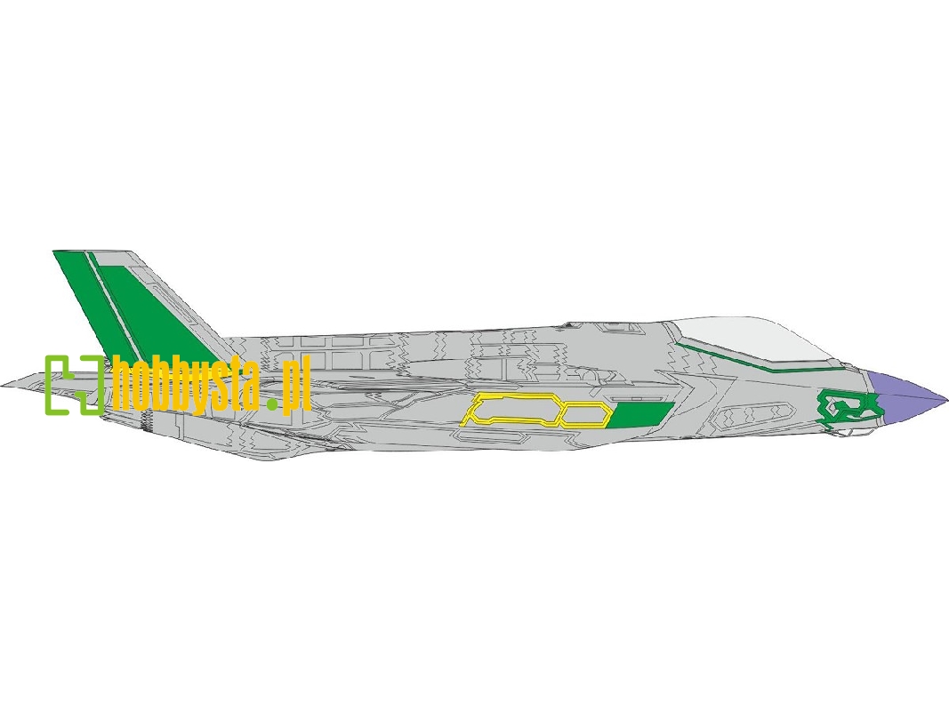 F-35A RAM panels early 1/72 - TAMIYA - zdjęcie 1 F-35A RAM panels early 1/72 - TAMIYA - zdjęcie 1