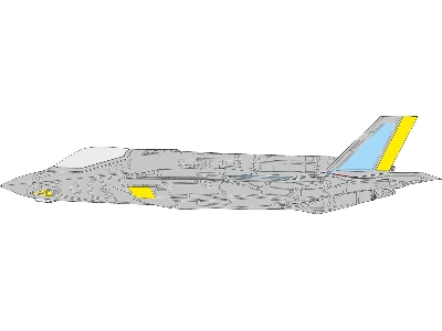 F-35A RAM panels late 1/72 - TAMIYA - zdjęcie 1