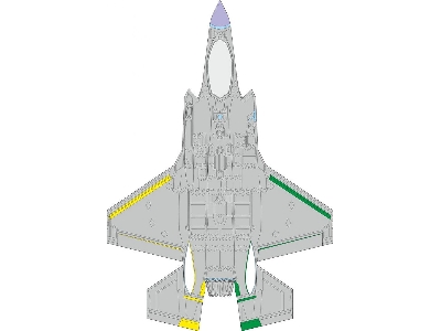 F-35A RAM panels late 1/72 - TAMIYA - zdjęcie 2