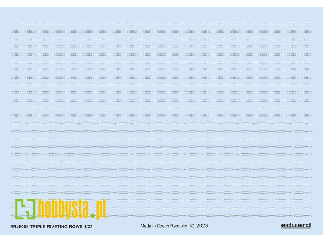 Triple riveting rows 1/48 - zdjęcie 1