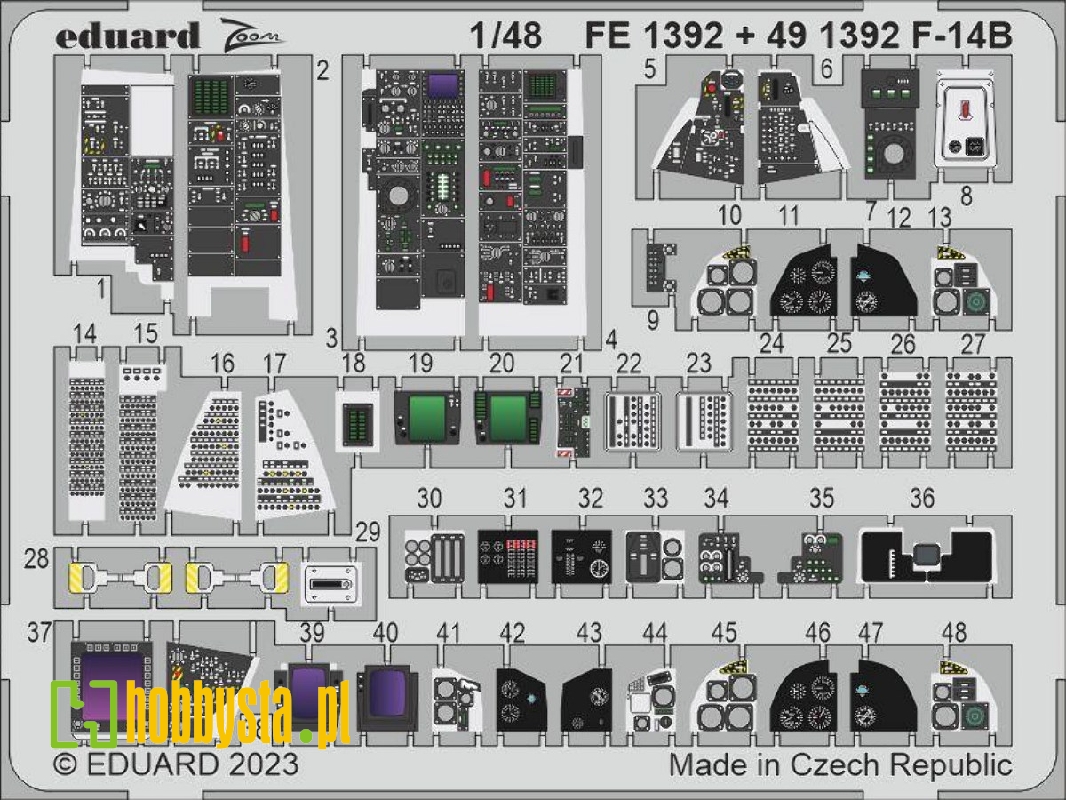 F-14B 1/48 - GREAT WALL HOBBY - zdjęcie 1