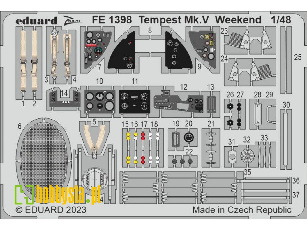 Tempest Mk. V Weekend 1/48 - EDUARD - zdjęcie 1 Tempest Mk. V Weekend 1/48 - EDUARD - zdjęcie 1
