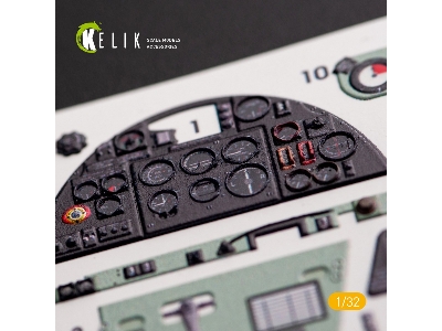 Hawker Hurricane Mk.Iib - Interior 3d Decal For Revell Kit - zdjęcie 4