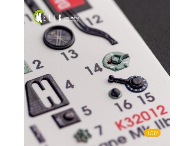 Hawker Hurricane Mk.Iib - Interior 3d Decal For Revell Kit - zdjęcie 5