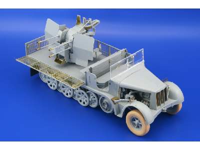  Sd. Kfz.7/1 Flakvierling 38 20mm 1/35 - Dragon - blaszki - zdjęcie 2