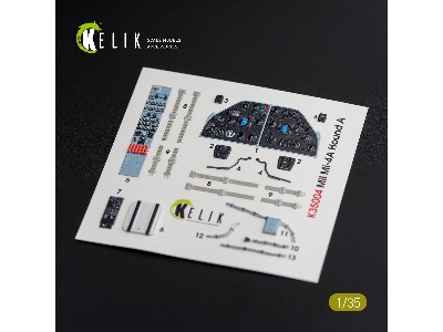 Mi-4 Interior 3d Decals For Trumpeter Kit - zdjęcie 2