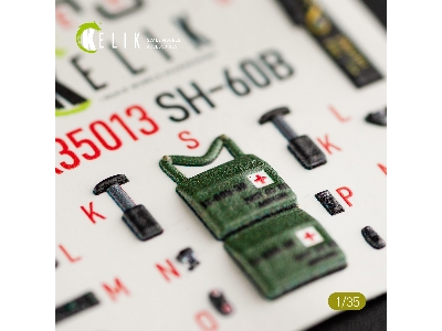 Sh-60b Interior 3d Decals For Kitty Hawk Kit - zdjęcie 2