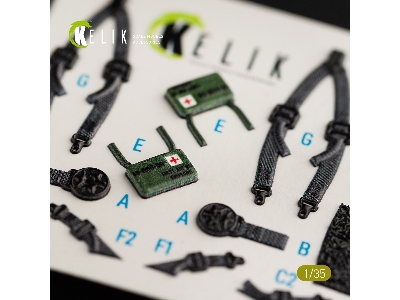 Hh-60h Rescue Hawk Interior 3d Decals For Kitty Hawk Kit - zdjęcie 9