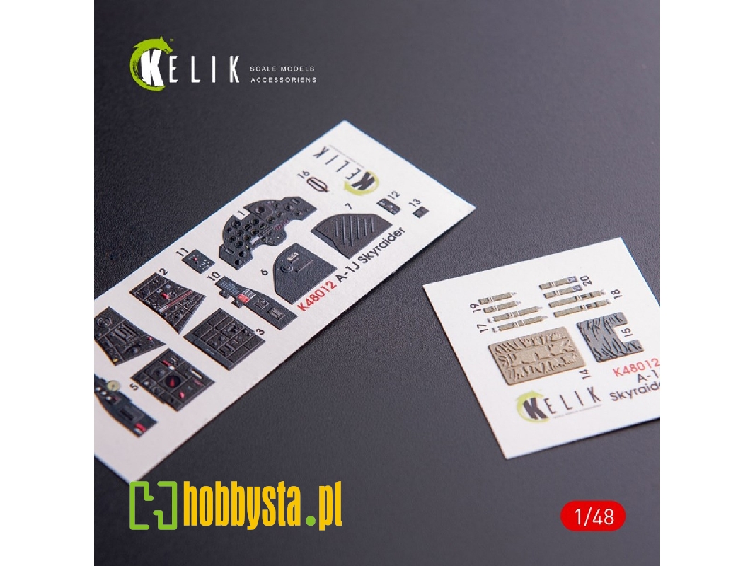 A-1j Skyraider Interior 3d Decals For Tamiya Kit - zdjęcie 1 A-1j Skyraider Interior 3d Decals For Tamiya Kit - zdjęcie 1