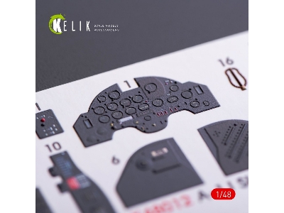 A-1j Skyraider Interior 3d Decals For Tamiya Kit - zdjęcie 3
