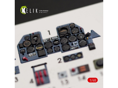 P-47m Thunderbolt Interior 3d Decals For Tamiya Kit - zdjęcie 7