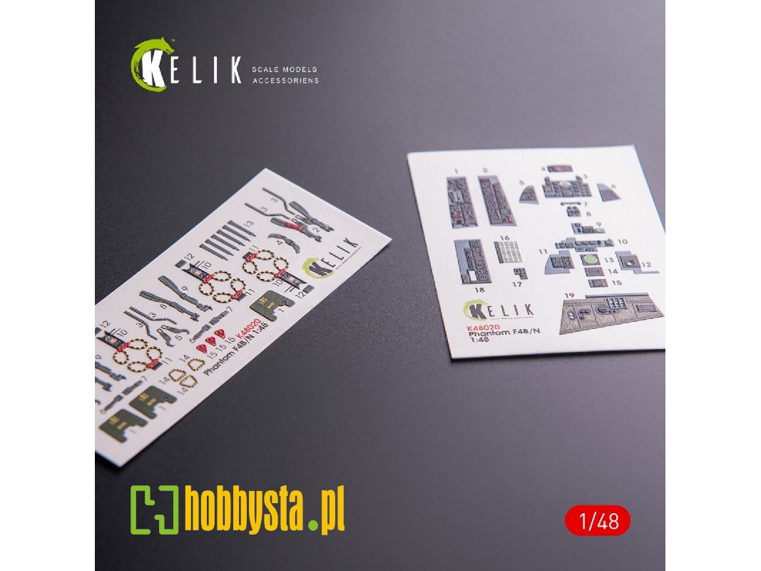 F-4b/N Interior 3d Decals For Academy Kit - zdjęcie 1 F-4b/N Interior 3d Decals For Academy Kit - zdjęcie 1