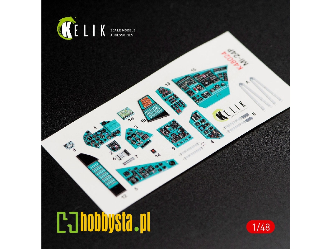 Mi-24p Interior 3d Decals For Zvezda Kit - zdjęcie 1 Mi-24p Interior 3d Decals For Zvezda Kit - zdjęcie 1