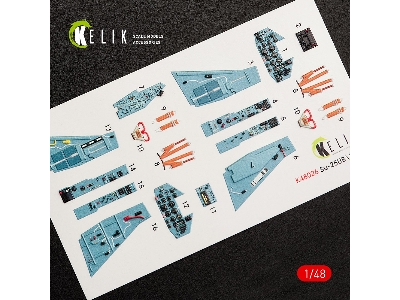 Su-25ub Interior 3d Decals For Smer/Kp Kit - zdjęcie 5