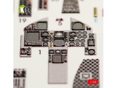 F-15c Msip Ii Eagle Interior 3d Decals For Gwh Kit - zdjęcie 2