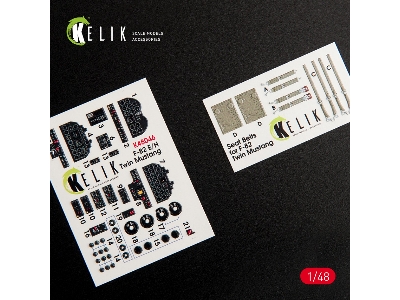F-82 E/H Twin Mustang Interior - zdjęcie 1