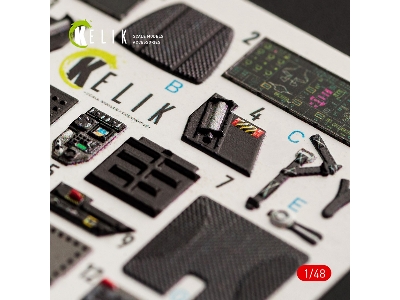 F-35a Lightning Ii Interior 3d Decals For Meng Kit - zdjęcie 2