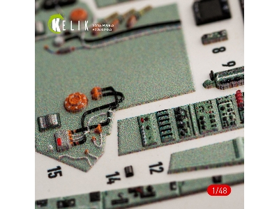 Su-27 Flanker Interior 3d Decals For Gwh Kit - zdjęcie 5