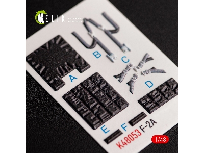 Jasdf F-2a Interior 3d Decals For Hasegawa Kit - zdjęcie 5
